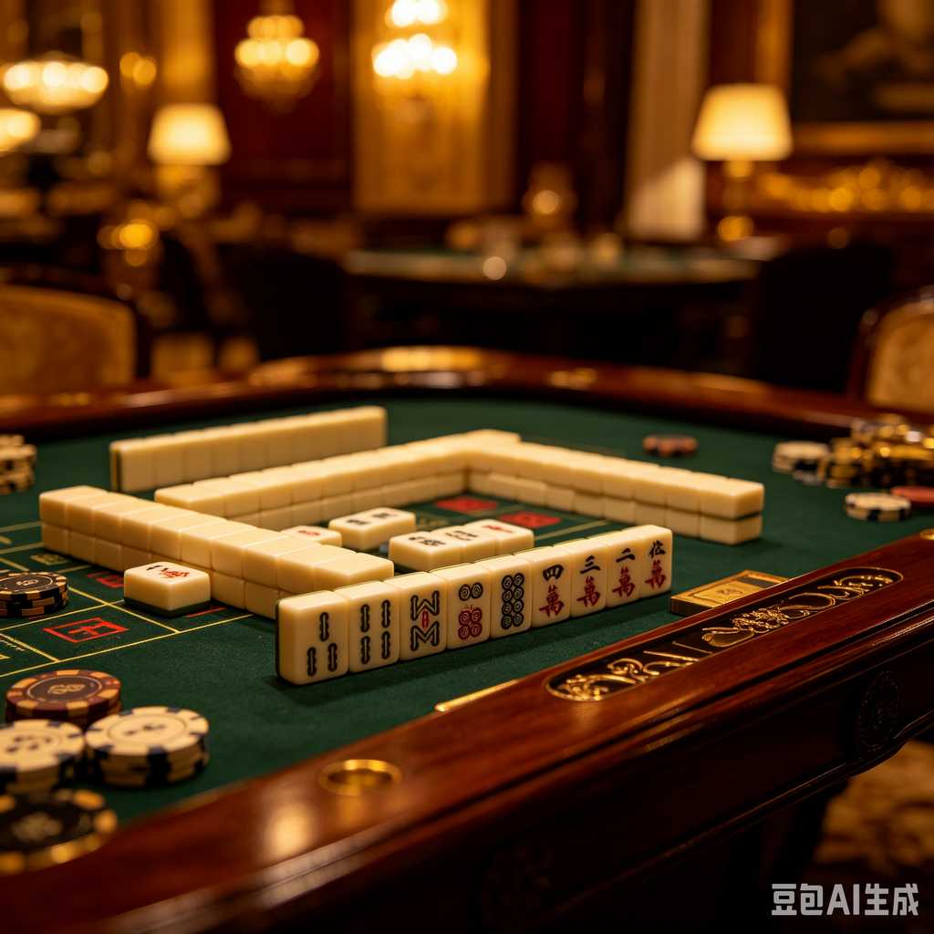 shiny mahjong tiles luxury